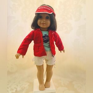 Chrissa American Girl Doll - Pre-owned GOTY - with Swim Team outfit